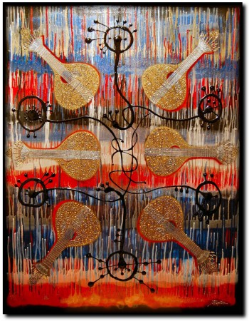 Fado 2012 Title "Union of Fados" 29.52 x 37.40 inches 75 x 95 cm  2012